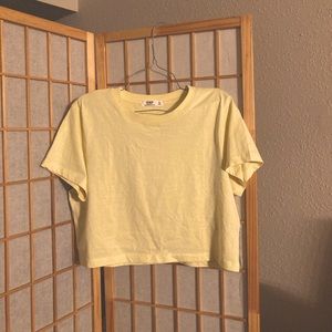 Cotton on Yellow Baby Tee XL